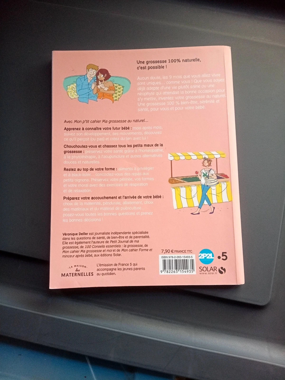 Libro "Mon p'tit cahier - Ma grossesse au naturel" - Véronique Deiller – photo 2